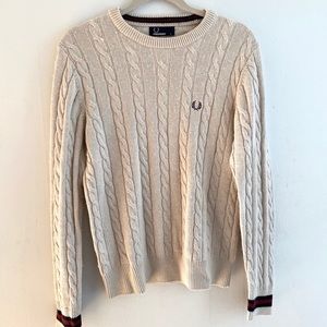 Fred Perry Cable Knit Jumper